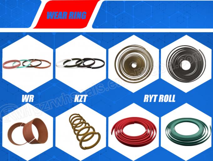 WR Hydraulic Cylinder Wear Bands Phenolic Excavator Boom Cylinder Seal
