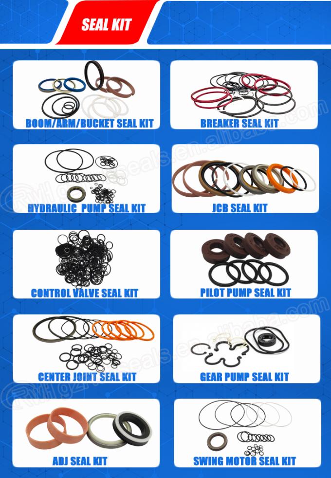 Volvo EC210B Hydraulic Pump Seal Kit NBR For Crawler Excavator