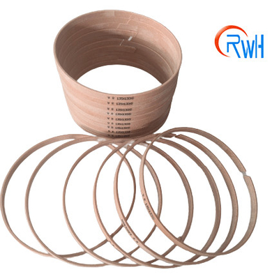 Hydraulic System Phenolic Resin Wear Ring High Temperature Polishing For Excavator Cylinder