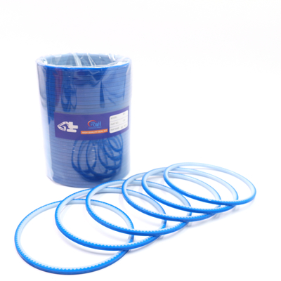 PU Piston Hydraulic Rod Seal Blue White For Crawler Excavator
