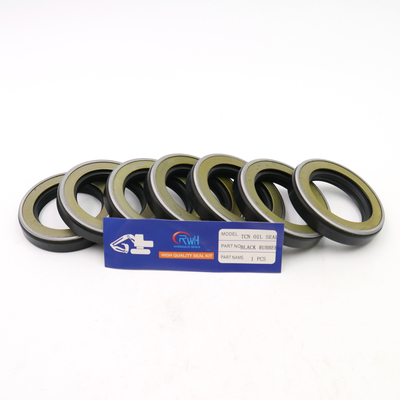 Skeleton Hydraulic Oil Seal  Iron Rubber Material For Excavator