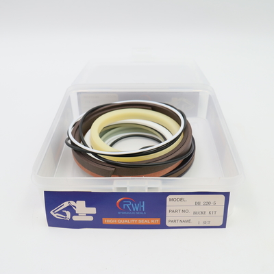 Daewoo DH220 5 Bucket Seal Kits Excavator Cylinder 2440 9339KT