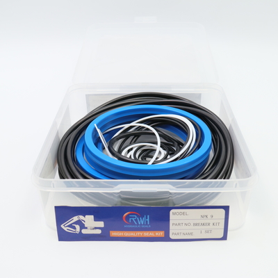 PU Hydraulic Breaker Seal Kit Hammer Spare Parts  Blue NPK 9XB