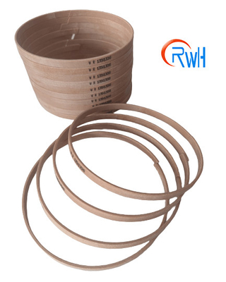 Hydraulic System Phenolic Resin Wear Ring High Temperature Polishing For Excavator Cylinder