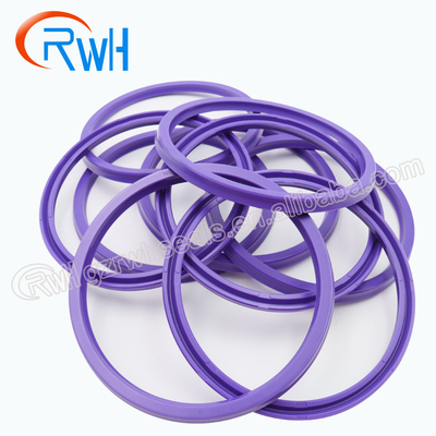 Standard Size Hydraulic Rod Seal PU Material IDI  Purple Color