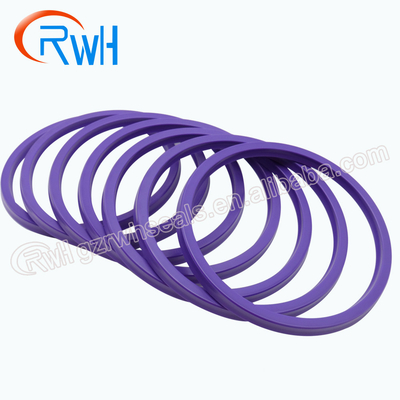 Standard Size Hydraulic Rod Seal PU Material IDI  Purple Color