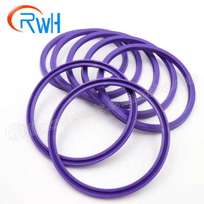 Standard Size Hydraulic Rod Seal PU Material IDI  Purple Color
