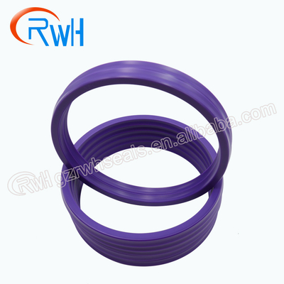 Standard Size Hydraulic Rod Seal PU Material IDI  Purple Color
