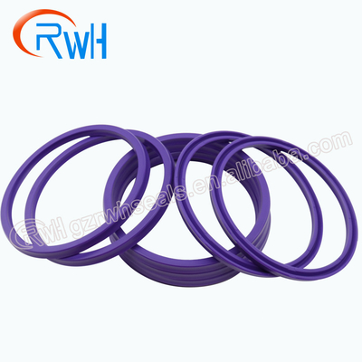 Standard Size Hydraulic Rod Seal PU Material IDI  Purple Color