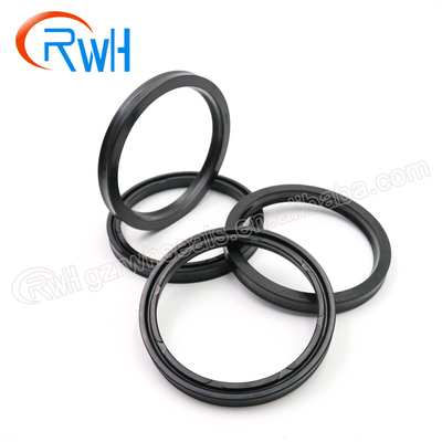 Polyurethane U Type Hydraulic Rod Seal IUH Black For Mechanical