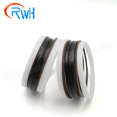 RWH Hydraulic Piston Seal PTFE NBR NCF For Crawler Excavator