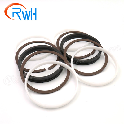 RWH Hydraulic Piston Seal PTFE NBR NCF For Crawler Excavator