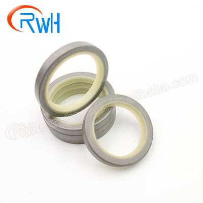 DLI Dust Proof Seal , White Metal PU Hydraulic Piston Rod Seal