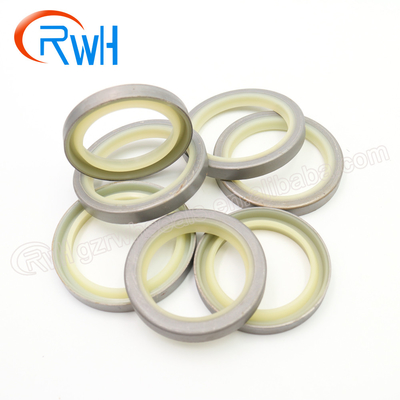 DLI Dust Proof Seal , White Metal PU Hydraulic Piston Rod Seal