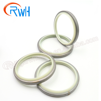 Excavator Hydraulic Cylinder Dust Seal Dkbi Iron Pu White Color