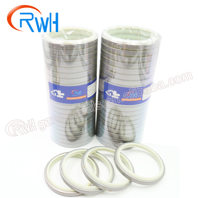 Excavator Hydraulic Cylinder Dust Seal Dkbi Iron Pu White Color