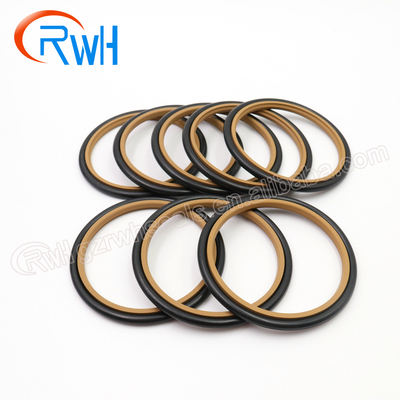 Construction Equipment Hydraulic Buffer Ring HBTS PTFE NBR