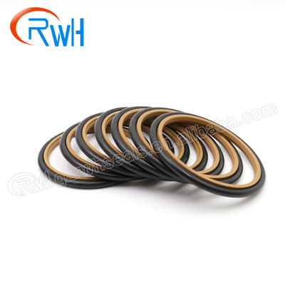 Construction Equipment Hydraulic Buffer Ring HBTS PTFE NBR