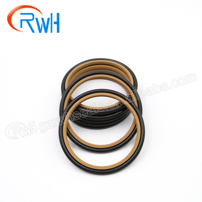 Construction Equipment Hydraulic Buffer Ring HBTS PTFE NBR