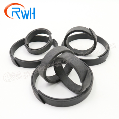 Cylinder Hydraulic Wear Ring Black Color Phenolic Fabric Resin