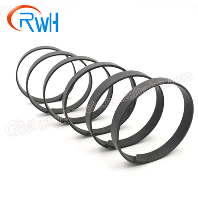 Cylinder Hydraulic Wear Ring Black Color Phenolic Fabric Resin