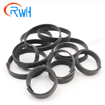 Cylinder Hydraulic Wear Ring Black Color Phenolic Fabric Resin