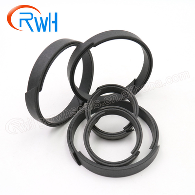 Cylinder Hydraulic Wear Ring Black Color Phenolic Fabric Resin