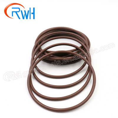 Brown Color Pu O Ring Stander Customized Size For Mechanical