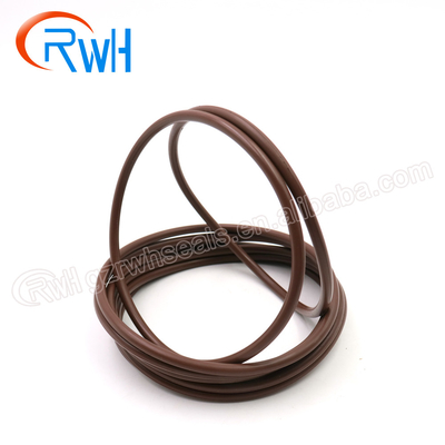 Brown Color Pu O Ring Stander Customized Size For Mechanical