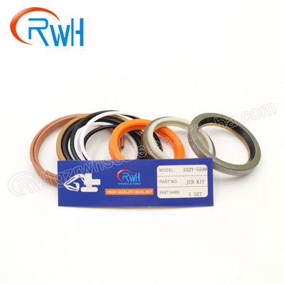 JCB 332Y-5599 Hydraulic Seal Replacement Resin Iron Material