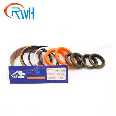 3DX JCB Seal Kit , Hydraulic Steering Cylinder Repair Kit 550/42383 With VAY