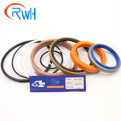 NBR JCB Seal Kit Hydraulic Ram Seal Replacement  For JCB 3DX 550/42261