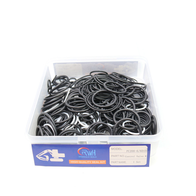 6D102 Excavator PC200-6 Komatsu Seal Kit Control Valve PTFE Material