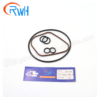 Excavator Hydraulic Pilot Pump Seal Kit/Gear Pump Repair Kit For Kawasaki K3V112