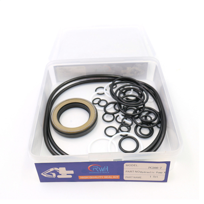 Komatsu PC200-7 Main Pump Seal Kit Replacement NBR PTFE Material
