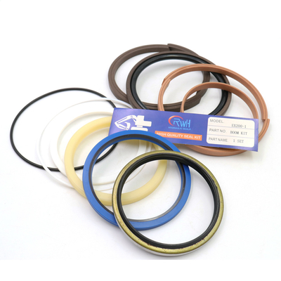 NOK Yellow IDI Excavator Seal Kit Hydraulic Cylinder Repair Kits For Hitachi EX200-1