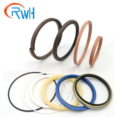NOK Yellow IDI Excavator Seal Kit Hydraulic Cylinder Repair Kits For Hitachi EX200-1