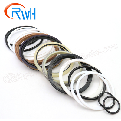 PU Rubber Komatsu Seal Kit Hyd Cylinder Seal Kit Resin Iron Material