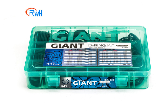 Excavator Kobelco 447 pcs O Ring Box NBR 90 O Ring Repair Kit