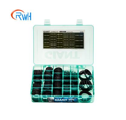Excavator Kobelco 447 pcs O Ring Box NBR 90 O Ring Repair Kit