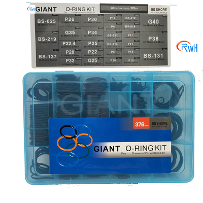 Giant Gland NBR O Ring Box Black For Excavator Daewoo Doosan