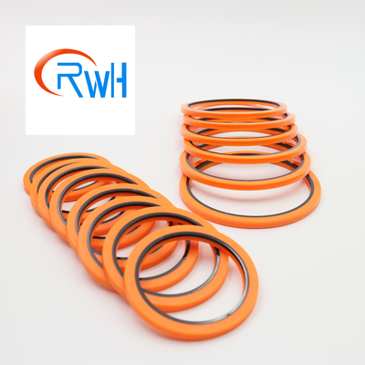 OEM HBY Rod Buffer Seal Hydraulic Orange Color For Excavator