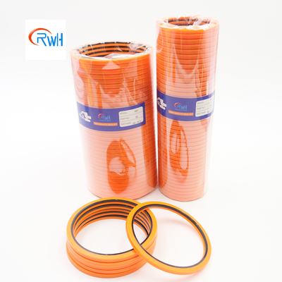OEM HBY Rod Buffer Seal Hydraulic Orange Color For Excavator