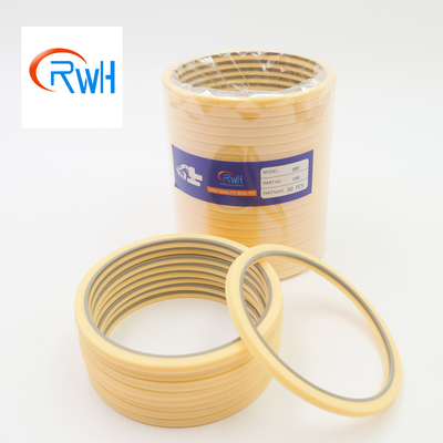 SJ Korea PU Hydraulic Cylinder Buffer Seal Yellow Color For Excavator