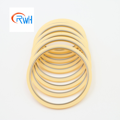 SJ Korea PU Hydraulic Cylinder Buffer Seal Yellow Color For Excavator
